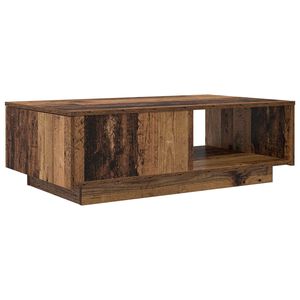 vidaXL Tavolino da salotto con cassetto Legno vecchio 95 x 55 x 31 cm
