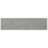 vidaXL Quadrotte di Moquette 16 pz 4 m² 25x100 cm Grigio Chiaro
