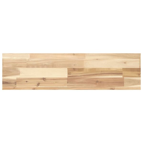 vidaXL Ripiano a Parete 100x20x4 cm Legno Massello Acacia Non Trattato