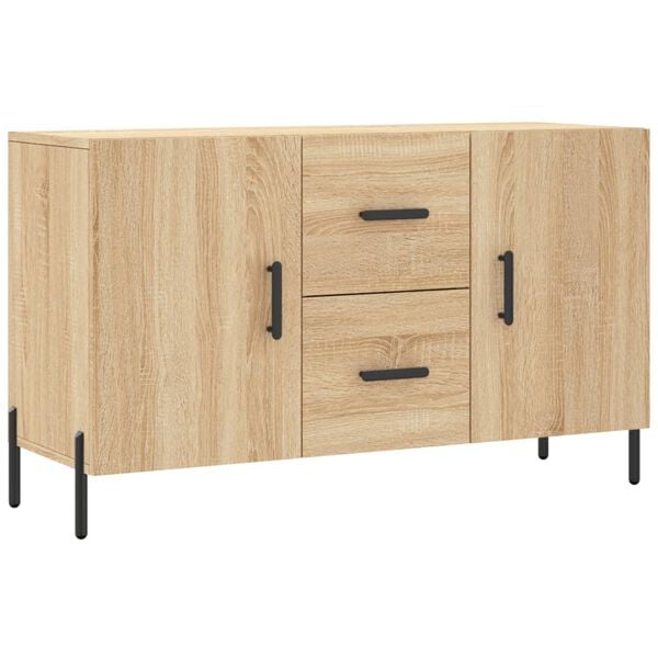 vidaXL Credenza Rovere Sonoma 100x36x60 cm in Legno Multistrato