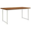 vidaXL Tavolo da pranzo quadrato 160 x 70 x 75 cm Naturale
