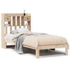 vidaXL Letto Libreria senza Materasso 100x200 cm in Legno di Pino