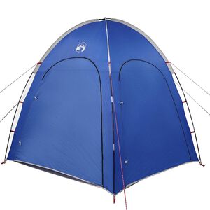vidaXL Tenda da Piscina con tetto Blu Azzurro 366 x 305 x 231 cm