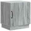 vidaXL Comodino Sonoma grigio 43 x 34,5 x 47 cm Legno ingegnerizzato