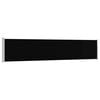 vidaXL Tenda Laterale Retrattile per Patio 100x514 cm Nera