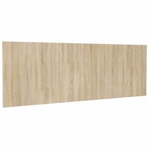 vidaXL Testiera Letto Rovere Sonoma 240x1,5x80 cm Legno Ingegnerizzato