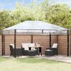 vidaXL Sostituzione Copertura Gazebo Trasparente 400 x 300 x 32 cm PVC