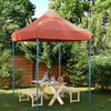 vidaXL Tenda Party Terracotta 200 x 200 x 306 cm Tessuto Oxford