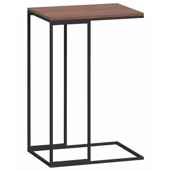 vidaXL Tavolino da Salotto Nero 40x30x59 cm in Legno Multistrato