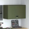 vidaXL Armadio a muro per garage Oliver verde 80 x 40 x 53 cm