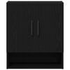 vidaXL Armadietto a muro Rovere nero 60 x 31 x 70 cm Legno multistrato