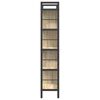 vidaXL Libreria Rovere Sonoma 75 x 30 x 156 cm Legno multistrato