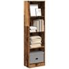 vidaXL Libreria Legno Antico 40x24x143 cm in Truciolato