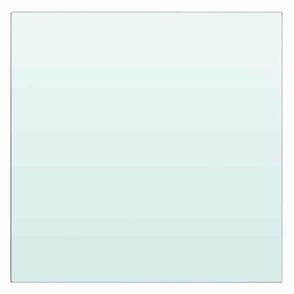 vidaXL Mensola in Vetro Trasparente 20x20 cm