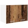 vidaXL Armadio pensile con porta Legno Antico e Bianco 60 x 31 x 40 cm