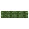 vidaXL Schermo per balcone con foglie Verde 400 x 100 cm