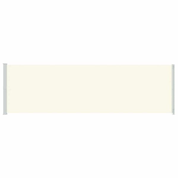 vidaXL Tenda da Sole Laterale Retrattile per Patio 180x600 cm Crema