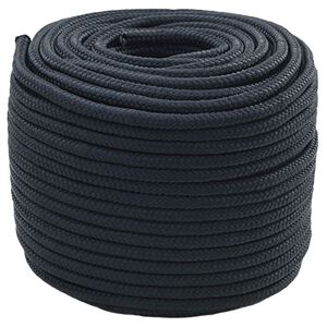 vidaXL Corda da Barca 0.8 mm 250 m Blu Reale Poliestere