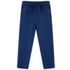 vidaXL Pantaloni per Bambini con Coulisse Blu Marino 92