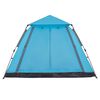 vidaXL Tenda a Cupola da Campeggio 5 Persone Blu a Rilascio Rapido