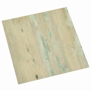 vidaXL Tavole per Pavimenti Bianco e Marrone Chiaro 5,11 m&sup2; 55 pz PVC
