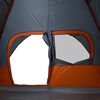 vidaXL Tenda Familiare a Cupola 6 Persone Arancione Impermeabile