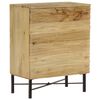 vidaXL Credenza in Legno Massello di Mango 60x35x75 cm