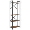 vidaXL Libreria 5 livelli 56 x 34 x 171 cm Legno ingegnerizzato