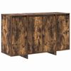 vidaXL Credenza Rovere fum&eacute; 120 x 41 x 75 cm Legno ingegnerizzato