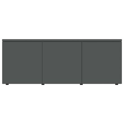 vidaXL Mobile Porta TV Grigio 80x34x30 cm in Legno Multistrato