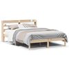 vidaXL Letto senza Materasso 140x190 cm in Legno Massello di Pino
