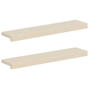 vidaXL Soglie per finestre 2 pz Bianco 70 x 15 x 2 cm