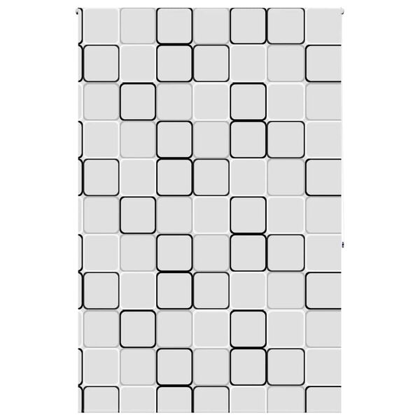 vidaXL Tenda a Rullo Doccia 150x240 cm Larghezza Tessuto 146 cm