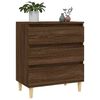 vidaXL Credenza Rovere Marrone 60x35x70 cm in Legno Multistrato