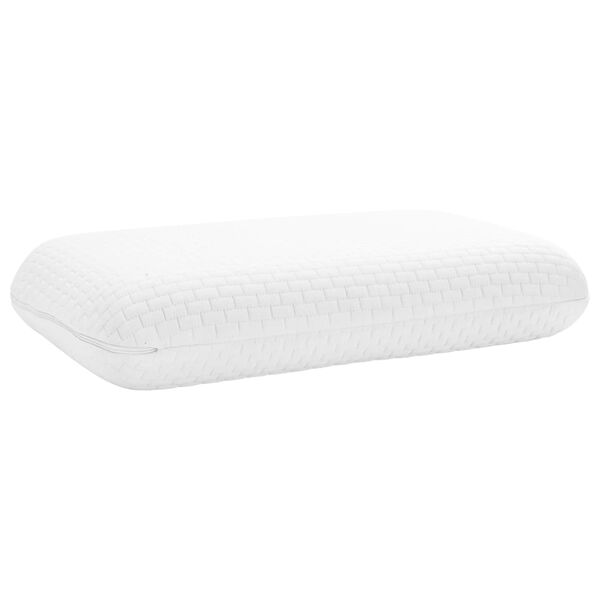 vidaXL Cuscino da Letto Bianco 60 x 40 x 13 cm Schiuma Memory