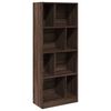vidaXL Libreria Rovere Marrone 57x28,5x141 cm in Legno Multistrato