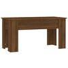 vidaXL Tavolino Salotto Rovere Marrone 101x49x52 cm Legno Multistrato