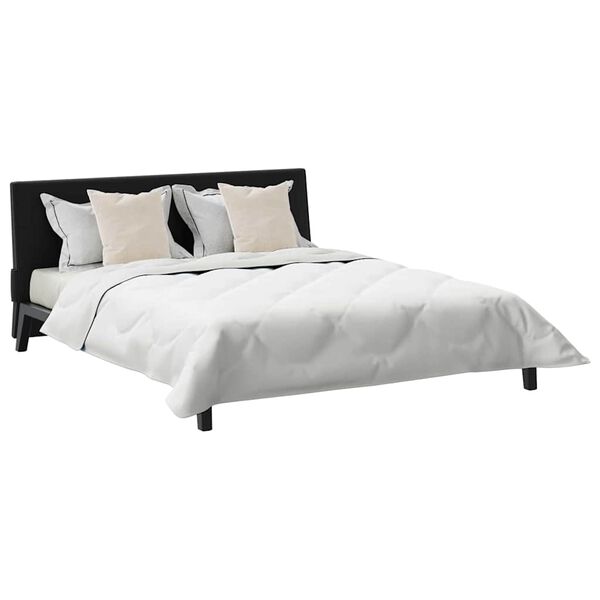 vidaXL Duvet Invernale con cuscino 3 pcs Bianco Microfibra