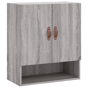 vidaXL Armadietto a Muro Grigio Sonoma 60x31x70cm in Legno Multistrato