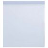 vidaXL Pellicola Statica Smerigliata Bianco 45x2000 cm PVC