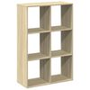 vidaXL Libreria Divisorio Rovere Sonoma 69,5x29x103,5 cm in Truciolato