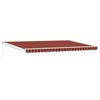 vidaXL Tenda retrattile Arancione e Marrone 500 x 300 x 165 cm