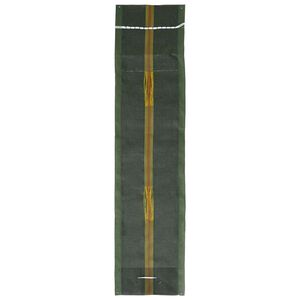 vidaXL Sacchi di sabbia 100 pz Verde Scuro 120 x 27 cm HDPE