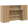 vidaXL Banco Reception Rovere Artigianale 180x50x103,5cm in Truciolato
