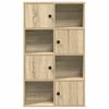 vidaXL Libreria Rovere Sonoma 60x24x101,5 cm in Legno Multistrato