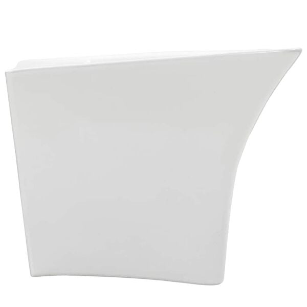 vidaXL Lavabo Bianco 53 x 44 x 37 cm Ceramica Smaltata