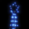 vidaXL Albero di Natale a LED 363 LED Blu 182 cm