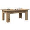 vidaXL Tavolino da Salotto Artigianale 100x60x42 cm Legno Multistrato