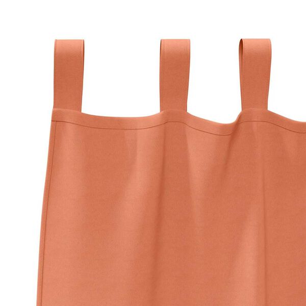 vidaXL Tende Blackout con Anelli 2 pcs Terracotta 140 x 140 cm