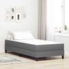 vidaXL Materasso da Letto Grigio chiaro 80 x 200 cm Tessuto